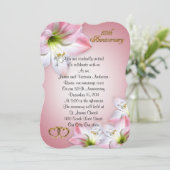 50ste huwelijksjubileum hernieuwing van geloften r kaart (Staand voorkant)