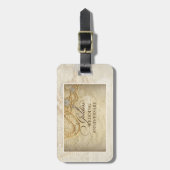 , 50ste Jubilea parels Bagagelabel (Voorkant verticaal)