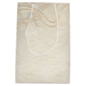 , 50ste Jubilea parels Medium Cadeauzakje (Achterkant)