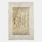 , 50ste Jubilea parels Theedoek (Verticaal)