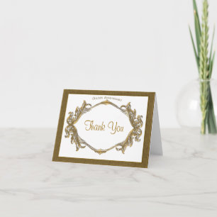 50ste Jubileum Dank u wel Bedankkaart