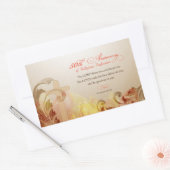 50ste Jubileum van het godsdienstberoep, Nun Rechthoekige Sticker (Envelop)