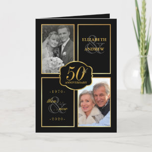 50ste Jubileum van het huwelijk Uitnodiging