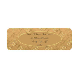 50ste Jubileum voor bruiloft Etiket