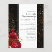 50ste Jubileum voor bruiloft - Floral budget (Voorkant)