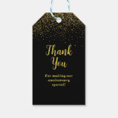 50ste trouwdag proost cadeaulabel (Achterkant)