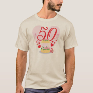 50ste trouwdag t-shirt