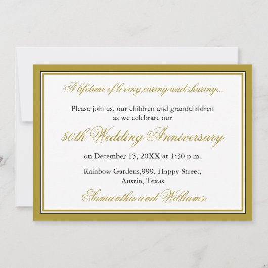 50ste trouwdag We Doen het Nog Steeds Foto Kaart (Achterkant)