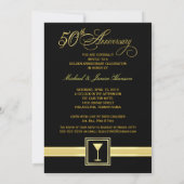 50ste trouwjubileum viering - Modern Kaart (Achterkant)