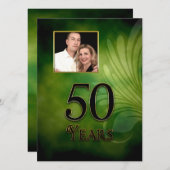 50STE UITNODIGING (VERJAARDAG OF JUBILEUM) (Voorkant / Achterkant)