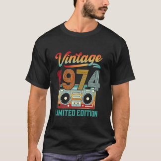 50ste verjaardag 50ste  Classic 1974 T-shirt