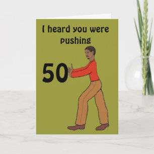 50ste verjaardag Kaart