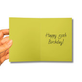 50ste verjaardag kat viering 50 jaar vijftig bedankkaart