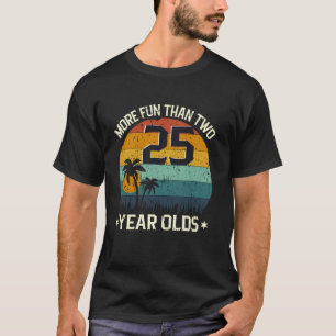 50ste verjaardag leuker dan twee 25 jaar oud grapp t-shirt