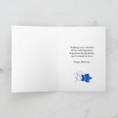 50ste verjaardag met Discobal en regenboog van ste Kaart (Binnen)