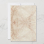 50ste verjaardag | Old Timer Car & Whiskey Kaart (Achterkant)