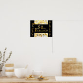 50ste verjaardag poster (Keuken)