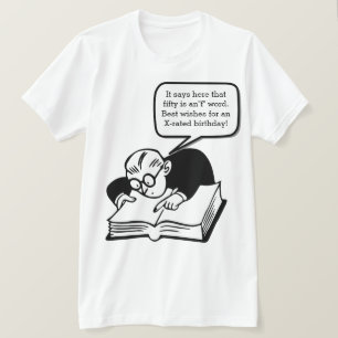 50ste verjaardag t-shirt