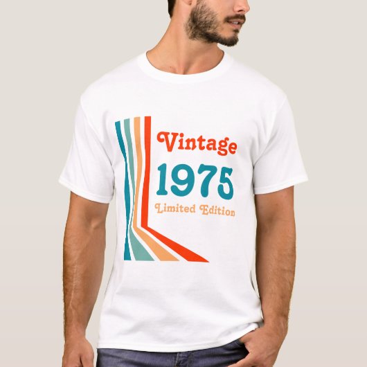 50ste verjaardag t-shirt (Voorkant)