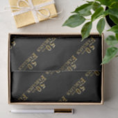 50ste verjaardag tissuepapier (Geschenk)