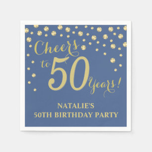 50ste verjaardag van de "Birthday Blue" en "Gold D Servet