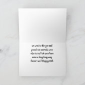 50ste VERJAARDAG VAN MIJN "TWEELING" KAART (Binnen)