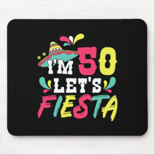 50ste verjaardagsfeest Mexicaans feest Ik ben 50 L Muismat
