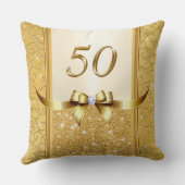 50ste weddenschap Jubileum Gift Ideas for Parents Kussen (Achterkant)