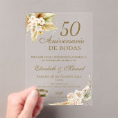 50th Anniversary invitation (In situ (ordinateur de poche))