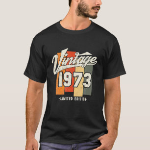 50th Birthday 1973 Limited Edition 50 T-shirt