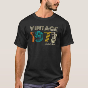 50th Birthday 1973 Limited Edition T-Shirt