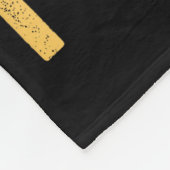 50th Birthday Funny F-caw-f Chicken Rooster Crow F Fleece Deken (Hoek)