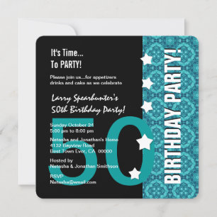 50th Birthday Funny NOT Over the Hill Z50D Kaart