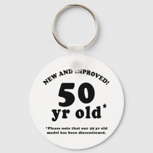 50th Birthday Gag Gifts Sleutelhanger