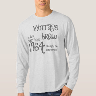 50th Birthday Gift 1964 Brew Grey G214N T-shirt