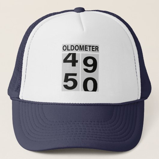 50th Birthday Oldometer Pet (Voorkant)