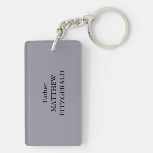 50th Custom Name Ordination Jubileum Chalice Sleutelhanger (achterkant)