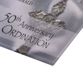 50th Custom Name Ordination Jubileum Chalice Snijplank (Hoek)