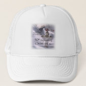 50th Custom Name Ordination Jubileum Chalice Trucker Pet (Voorkant)