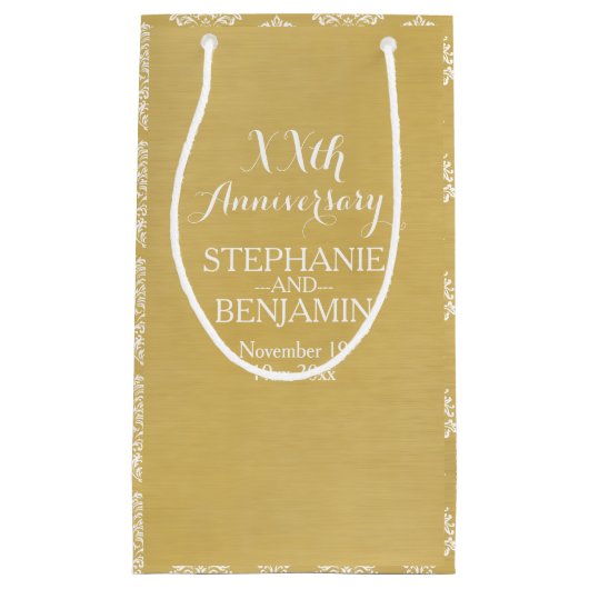 50th of ander Jubileum van het Weddenschap Geperso Klein Cadeauzakje (Voorkant)