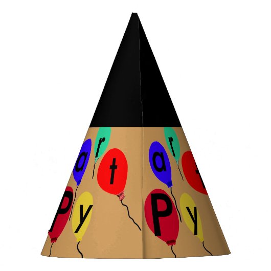 50th Over the Hill Personalized Cupcake Balloons Feesthoedjes (Achterkant)