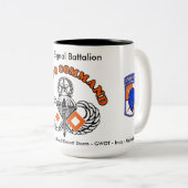 50th Signal Battalio Historic Coffee Mug #1 (Devant droit)