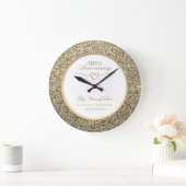 50th Wedding Jubileum Gift Personalized Grote Klok (Huis)