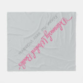 50x60-flatpanel fleece deken (Voorkant (Horizontaal))