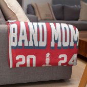 50x60 School Band Senior Mom Stadion Fleece Blanke