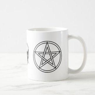 512px-Pentacle_3_svg, 512px-Pentacle_3_svg, skulla Koffiemok