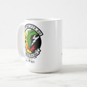 512th TFS Custom Coffee Mok met roepnaam (Voorkant links)