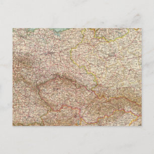 5152 Duitsland, Polen, Tsjechoslowakije Briefkaart