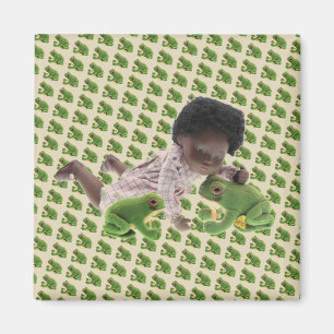 519 Sasha Cara Black Baby Magnet Magneet