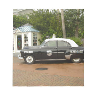 "51 Chevrolet Politieauto Notitieblok